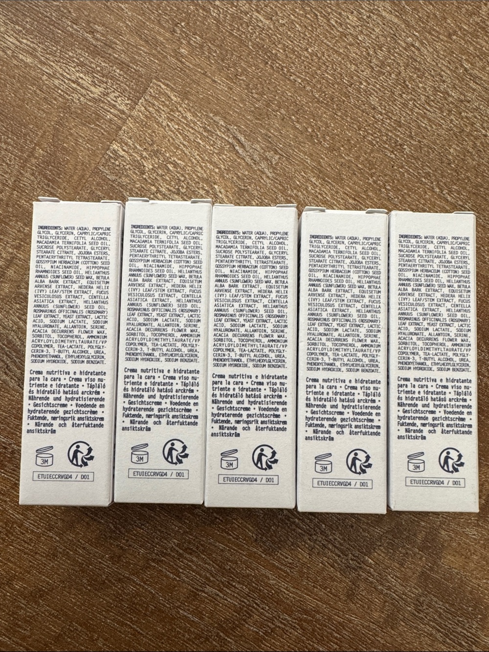NEW Nourishing Creme VG Derm by Biologique Recherche Sample Set of 5 - Picture 4 of 4